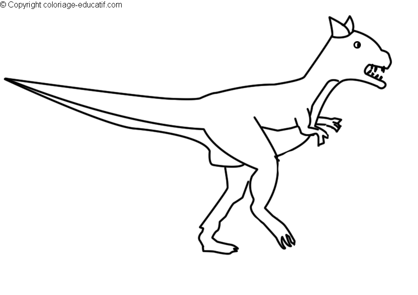 coloriagedinosaurecarnotaurus.gif