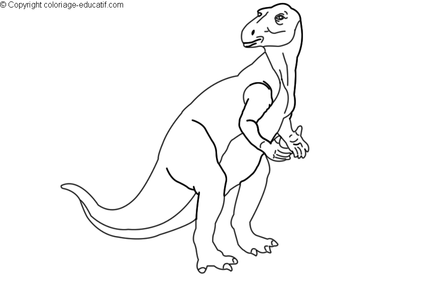 coloriagedinosaureiguanodon.gif