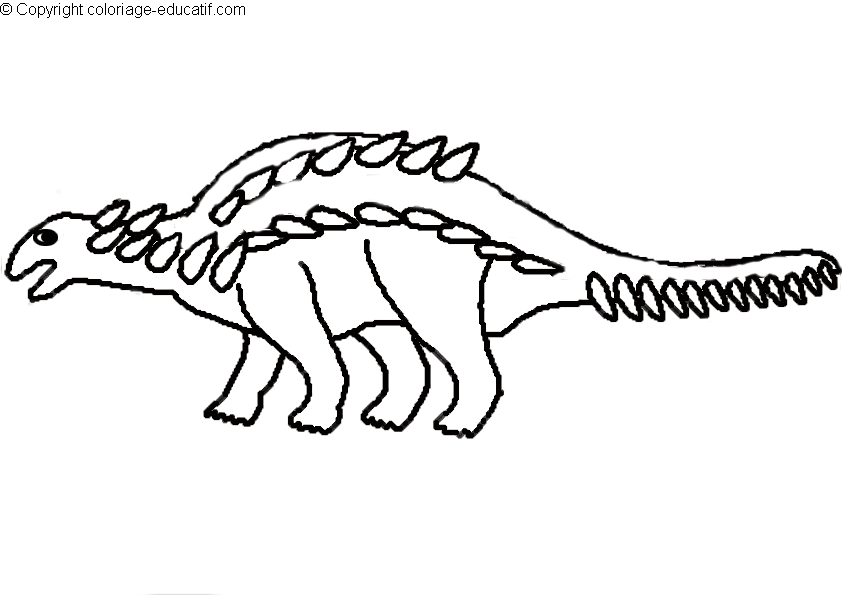 coloriagedinosauresauropelta.gif