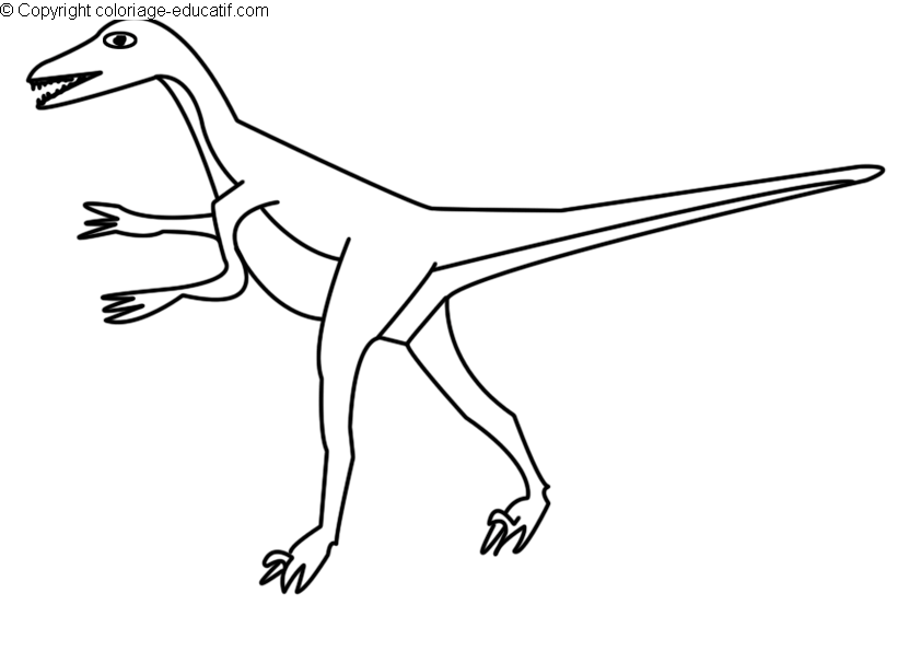 coloriagedinosauresaurornithoides.gif
