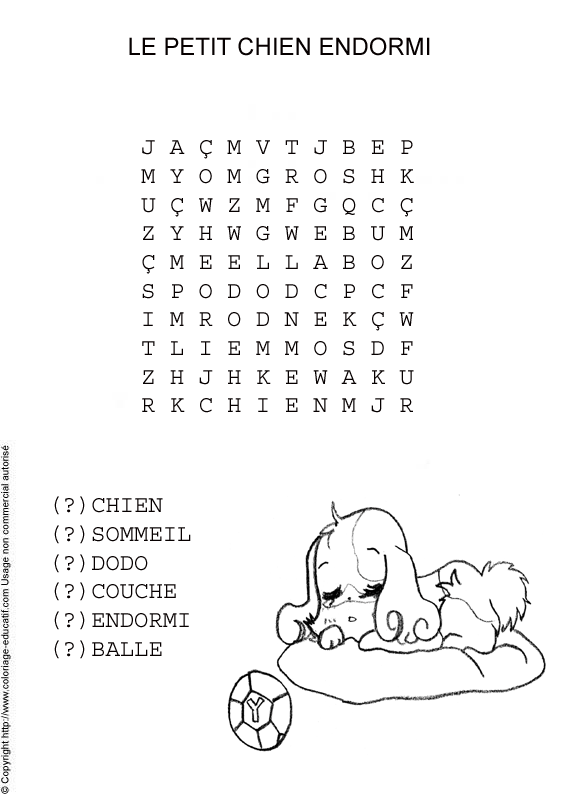 fichemotmelelepetitchienendormi.gif