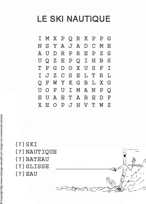 mots_meles_Le_ski_nautique.gif