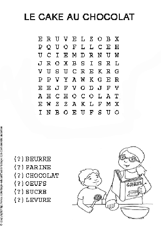 mots_meles_Le_cake_au_chocolat.gif