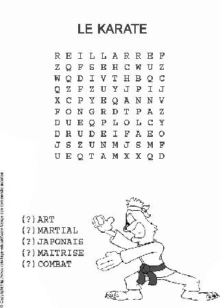 mots_meles_Le_karate.gif