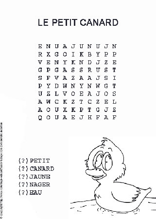 mots_meles_Le_petit_canard.gif